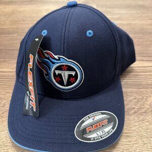 Tennessee Titans Baseball Cap RARE Hat NFL Cap Flexible SnapBack Dad Hat L/XL